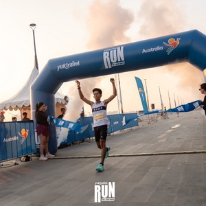 Race photo from YUK TRAVEL RUN