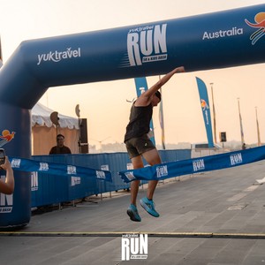 Race photo from YUK TRAVEL RUN