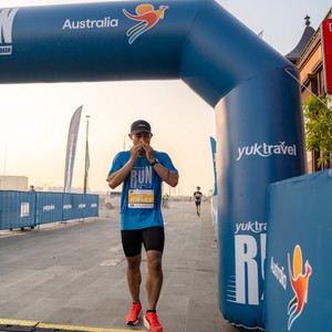 Race photo from YUK TRAVEL RUN