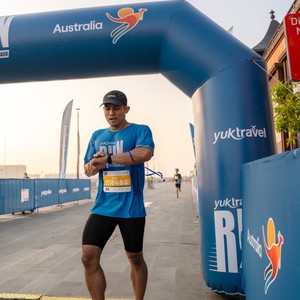 Race photo from YUK TRAVEL RUN