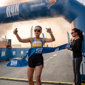 Race photo from YUK TRAVEL RUN