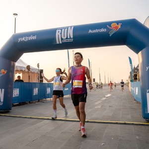 Race photo from YUK TRAVEL RUN