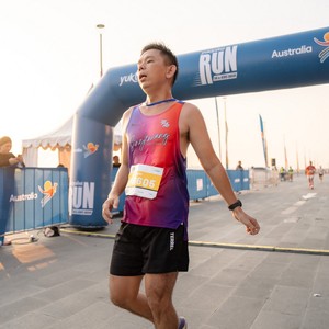 Race photo from YUK TRAVEL RUN