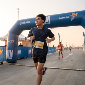 Race photo from YUK TRAVEL RUN
