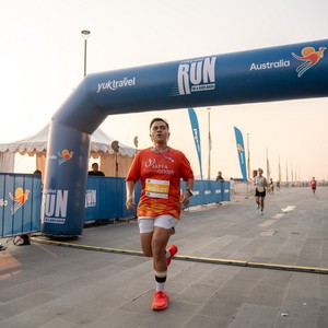 Race photo from YUK TRAVEL RUN