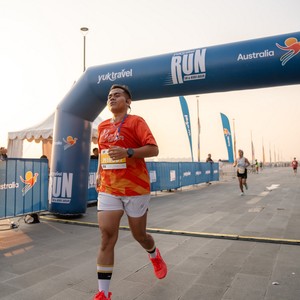 Race photo from YUK TRAVEL RUN