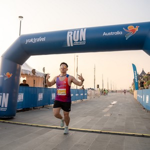 Race photo from YUK TRAVEL RUN