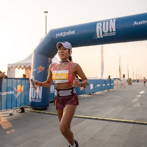 Race photo from YUK TRAVEL RUN