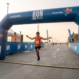 Race photo from YUK TRAVEL RUN