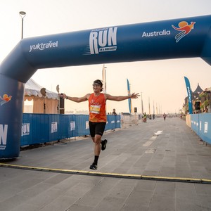 Race photo from YUK TRAVEL RUN