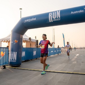 Race photo from YUK TRAVEL RUN