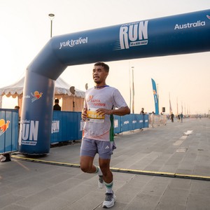 Race photo from YUK TRAVEL RUN