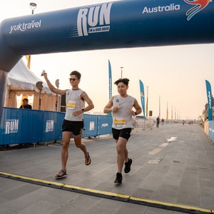 Race photo from YUK TRAVEL RUN