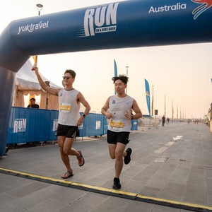 Race photo from YUK TRAVEL RUN