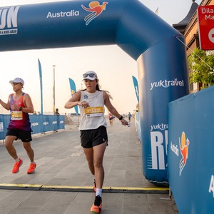 Race photo from YUK TRAVEL RUN