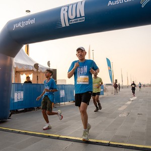 Race photo from YUK TRAVEL RUN