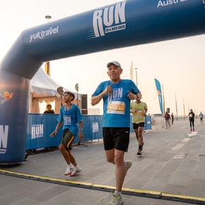 Race photo from YUK TRAVEL RUN