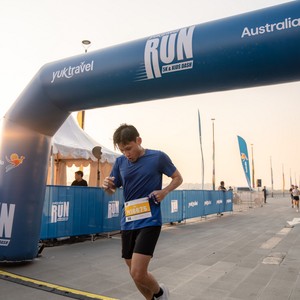 Race photo from YUK TRAVEL RUN