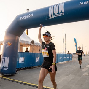 Race photo from YUK TRAVEL RUN