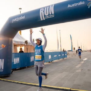 Race photo from YUK TRAVEL RUN