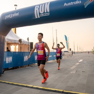 Race photo from YUK TRAVEL RUN