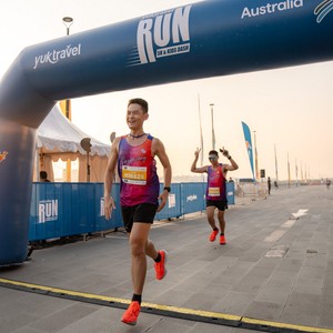 Race photo from YUK TRAVEL RUN