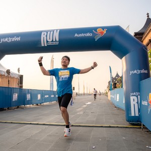 Race photo from YUK TRAVEL RUN