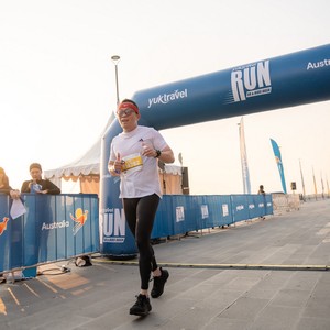 Race photo from YUK TRAVEL RUN