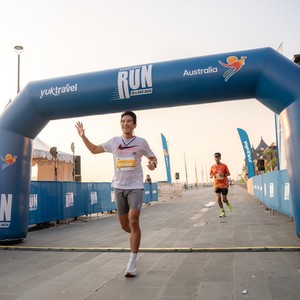 Race photo from YUK TRAVEL RUN