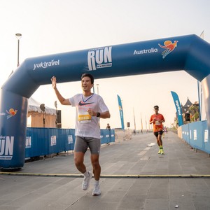 Race photo from YUK TRAVEL RUN