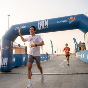 Race photo from YUK TRAVEL RUN