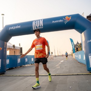 Race photo from YUK TRAVEL RUN