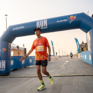 Race photo from YUK TRAVEL RUN