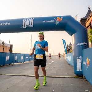 Race photo from YUK TRAVEL RUN