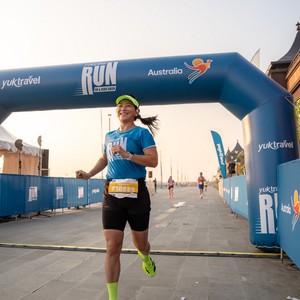 Race photo from YUK TRAVEL RUN