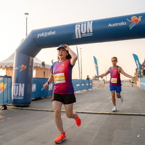 Race photo from YUK TRAVEL RUN