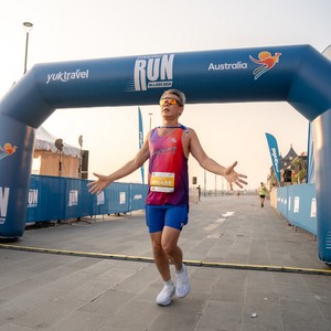 Race photo from YUK TRAVEL RUN