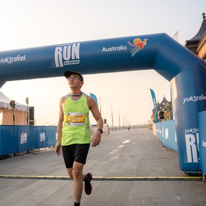 Race photo from YUK TRAVEL RUN