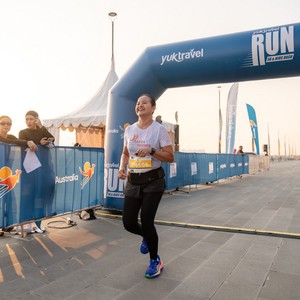 Race photo from YUK TRAVEL RUN