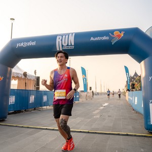Race photo from YUK TRAVEL RUN