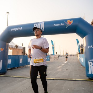 Race photo from YUK TRAVEL RUN