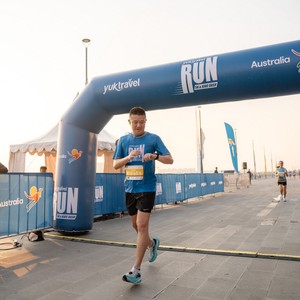 Race photo from YUK TRAVEL RUN