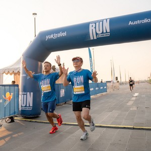 Race photo from YUK TRAVEL RUN