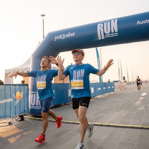 Race photo from YUK TRAVEL RUN