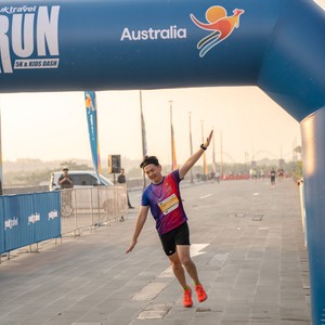 Race photo from YUK TRAVEL RUN