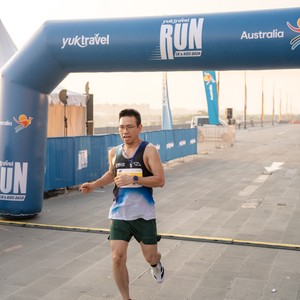 Race photo from YUK TRAVEL RUN
