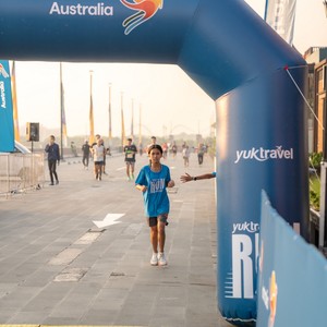 Race photo from YUK TRAVEL RUN
