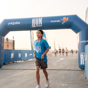 Race photo from YUK TRAVEL RUN