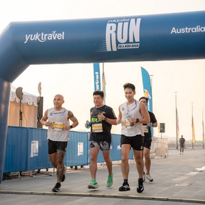 Race photo from YUK TRAVEL RUN