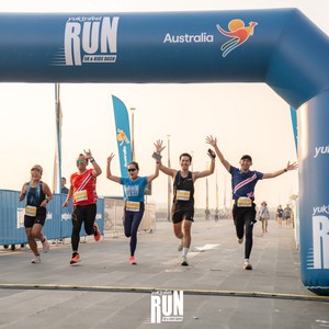 Race photo from YUK TRAVEL RUN